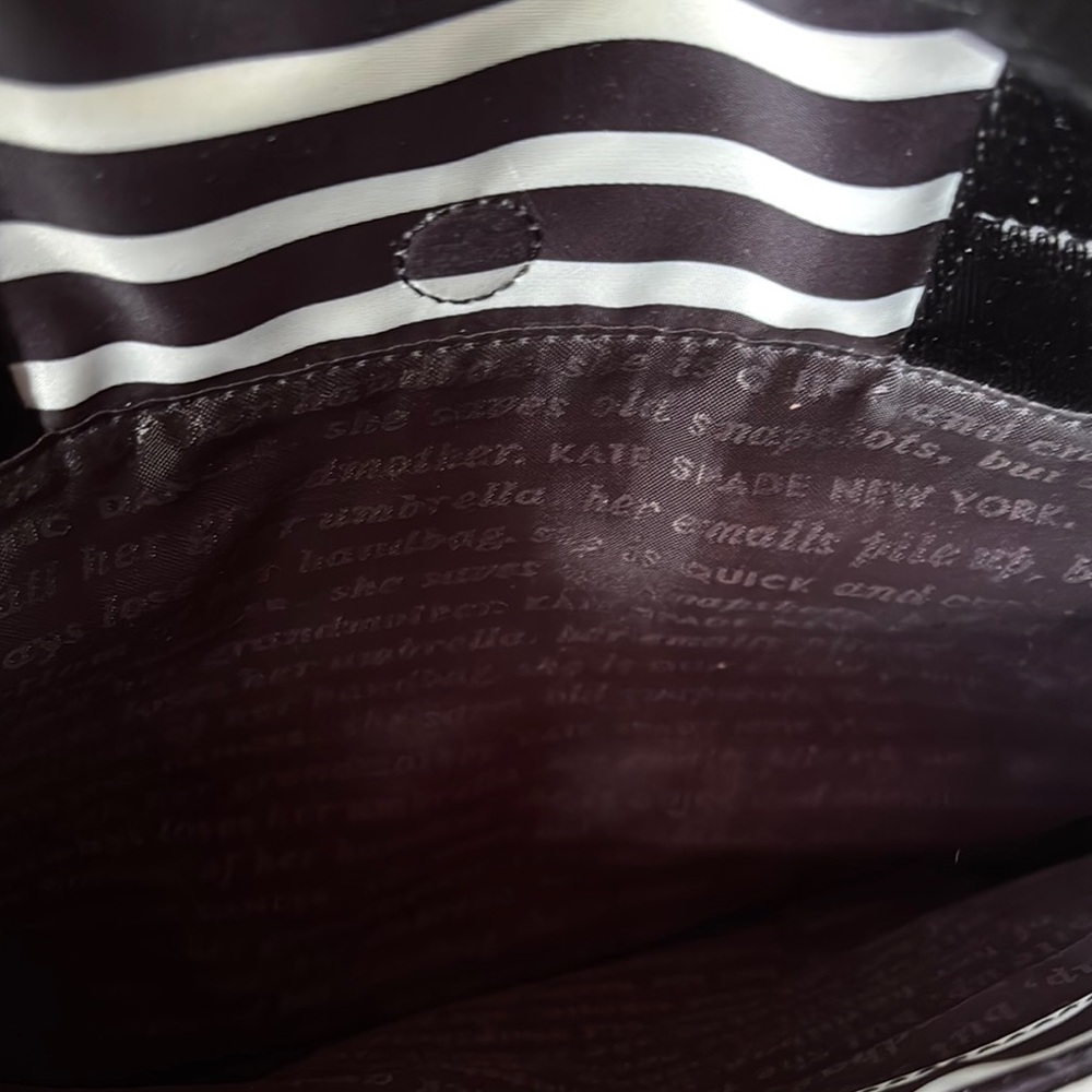 Kate Spade Black and White Laptop Bag - Picture 2 of 9